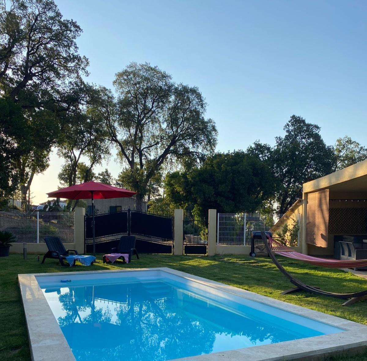Appartement Agreable Rez De Jardin Avec Piscine Et Jacuzzi à Cervione Extérieur photo